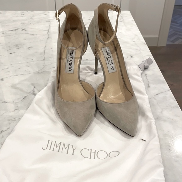Jimmy Choo Shoes - Jimmy Choo D’Orsay suede pump size 38/8